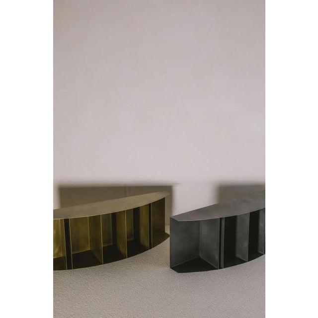 Copper Chowa Brass Shelf by Zincutec For Sale - Image 8 of 10