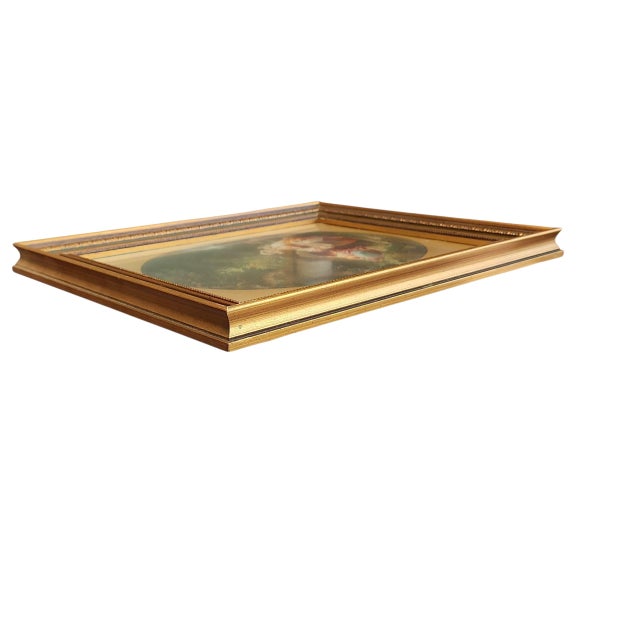 Green Fragonard Classical Prints - A Pair For Sale - Image 8 of 8