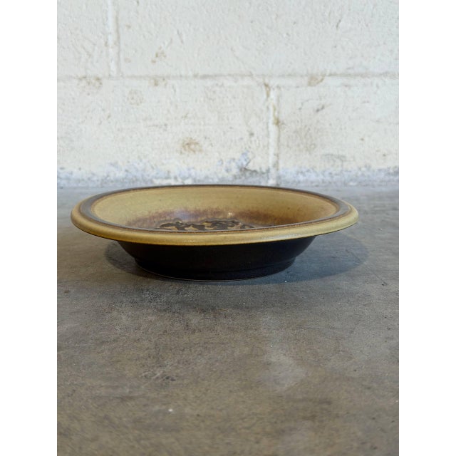 Ceramic Ceramic Bowl Michael Andersen & Søn Danish Studio Pottery Pan Playing Flute 1960s For Sale - Image 7 of 10
