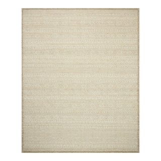 Amber Lewis x Loloi Bowie Ivory / Taupe 4'-0" x 6'-0" Accent Rug For Sale