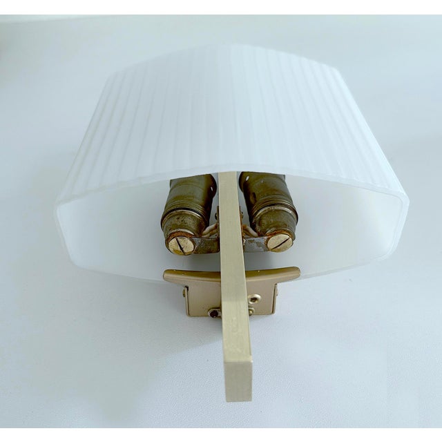 Vintage Space Age Brass Sconces from Hillebrand Lighting, 1960s, Set of 2 For Sale - Image 18 of 18