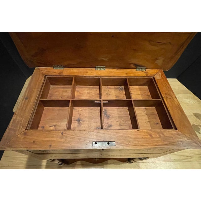 19th Century French Marquetry Side Table For Sale - Image 9 of 10