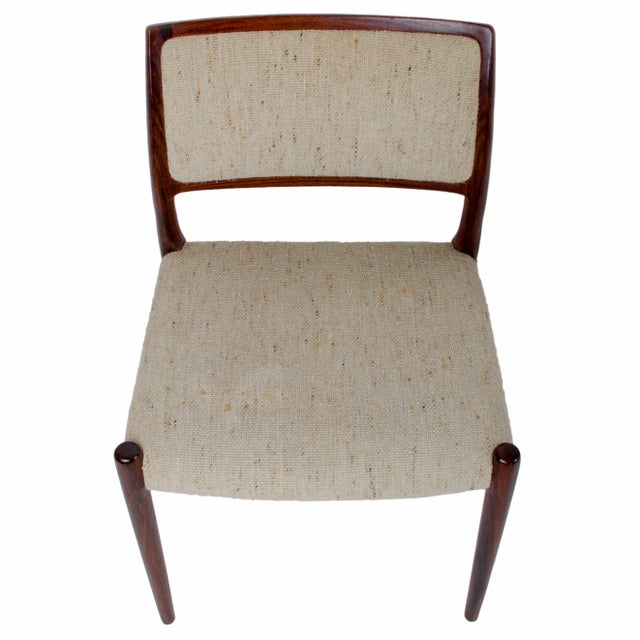 Wood Niels Otto Møller Mod. 80 & 65 Dining Chairs - Set of 4 For Sale - Image 7 of 9