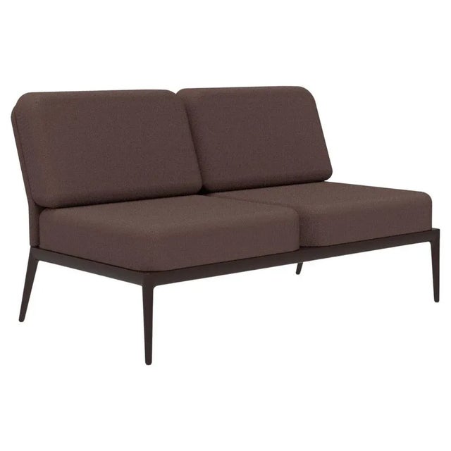 Cover Chocolate Double Central Sofa by Mowee For Sale - Image 6 of 6