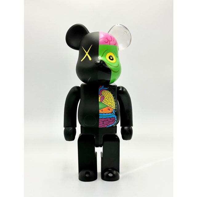 Kaws Black Dissected 400% Bearbrick Companion Figure For Sale - Image 15 of 15