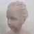 Antique White Limoges Bisque Porcelain Brongniart Children Busts After Houdon by Tharaud, a Pair For Sale - Image 8 of 13