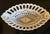Hand painted reticulated bowl made by Sevres in France around 1900. Stamped on the base.