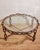 Postmodern Vintage Brutalist Linked Chain Round Coffee Table For Sale - Image 3 of 14