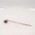 Vintage Antique Edwardian 10 Karat Gold & Diamond Love Knot Stick Pin For Sale In Philadelphia - Image 6 of 6