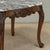 Antique French Régence Style Carved Oak Sainte Anne Marble End Table For Sale - Image 10 of 18