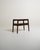 Scandinavian Teak and Dark Wood Bedside Table, 1950s For Sale - Image 3 of 11