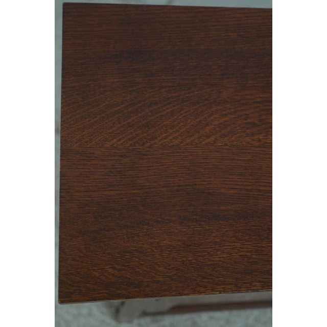 Stickley Harvey Ellis Arts & Crafts Console Hall Table For Sale - Image 10 of 18