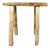 Vintage Rustic Stool in Elm For Sale