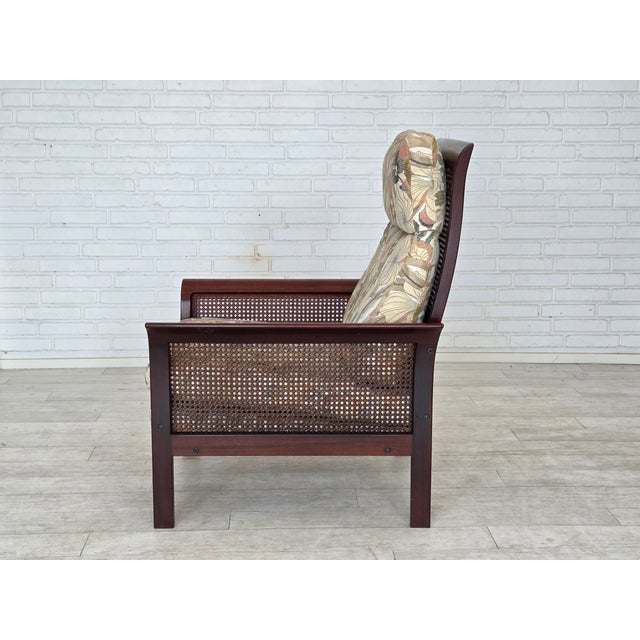 Swedish Highback Armchair by Arne Norell for Arne Norell AB, 1970s For Sale - Image 10 of 18