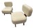 Contemporary Pair of Slipper Chairs For Sale