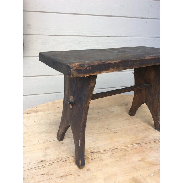 Early 20th Century French Trestle Footrest Chairish