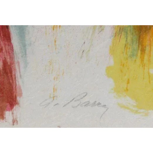 Artist: Anna Barry Title: Marketplace Year: circa 1975 Medium: Lithograph, signed and numbered in pencil Edition: 220, 100...