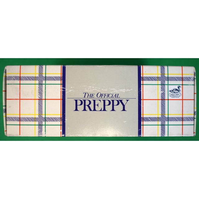 1980s Official Preppy Store C1981 Box Set X Two Old Fashioned Glasses & Decanter W/ Spout & Cork Plug (Nib) For Sale - Image 5 of 8