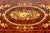 Italian Burlwood and Marquetry Drop Leaf Bar Cart For Sale - Image 4 of 10