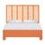 Liam Platform Bed Double - Orange For Sale - Image 12 of 12