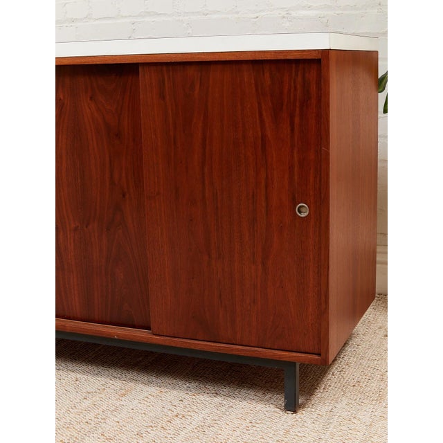 Wood Restored Vintage Credenza For Sale - Image 7 of 11