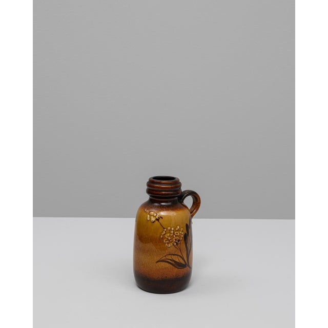 Mid-Century Modern 20th Century German 'W. Germany'' Ceramic Vase For Sale - Image 3 of 18