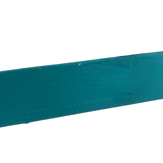 Original Hand Painted Folk Art Style Tray For Sale - Image 15 of 17