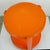 Space Age Italian Orange Plastic Trolley, 1970s For Sale - Image 3 of 11
