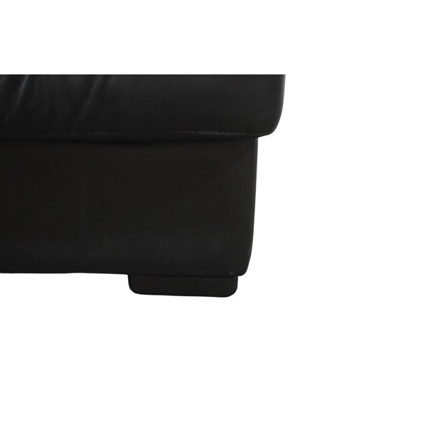 Animal Skin Modernist Italian Leather Loveseat For Sale - Image 7 of 7