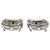 Glass Art Nouveau Silver Baskets with Cut Glass Inserts, Germany, 1910, Set of 2 For Sale - Image 7 of 7