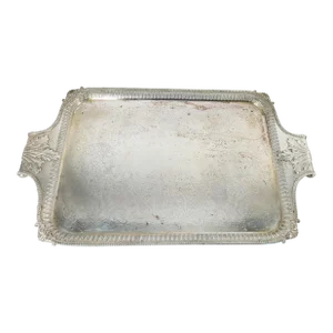 Early 20th Century English Sheffield Silverplate Serving Tray