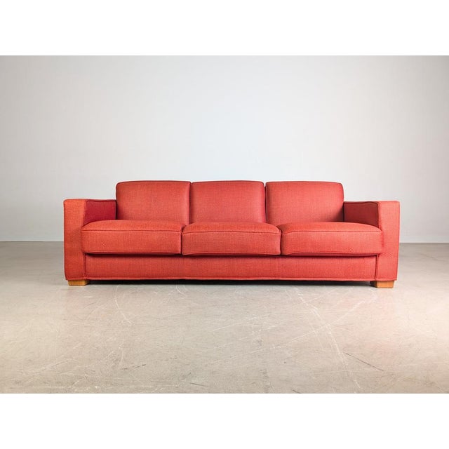 Cool and extremely rare two-seater sofa from the Italian quality manufacturer Flexform. The sofa was designed by Centro...