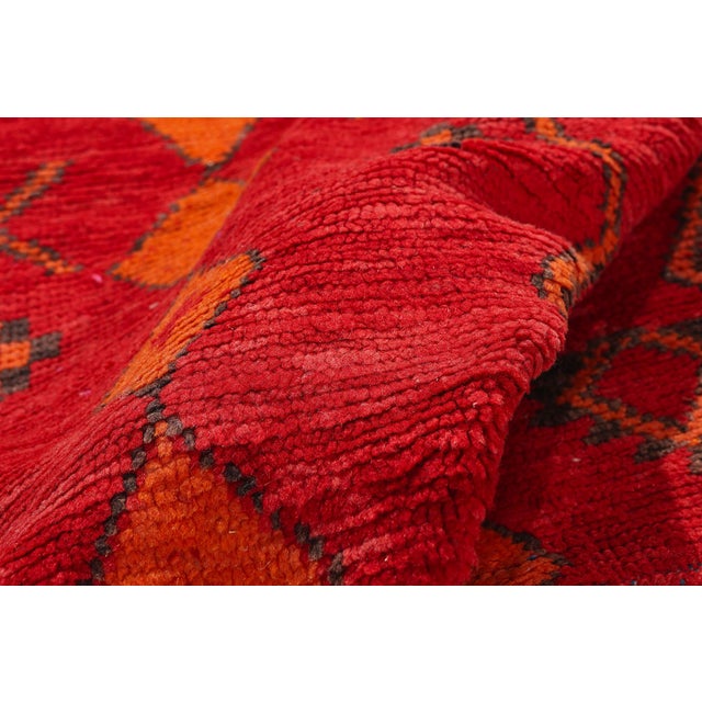 Vintage Boujad Moroccan Rug, 03'06 X 06'02 For Sale In Dallas - Image 6 of 10