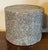 Antique 19th century granite round table top column display base or stand. Wonderful subtle mottled grain. Measures 5"...