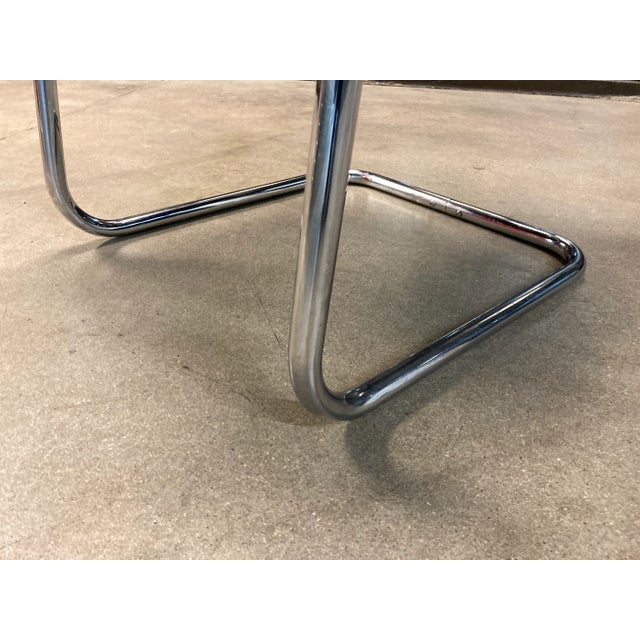 American Art Deco Chrome Cantilever Chair From Royal Metal Circa 1930s For Sale - Image 11 of 13