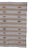 Mid-Century Modern Vintage Striped Oversize Natural Kilim Rug 6'8" X 8'1" For Sale - Image 3 of 10