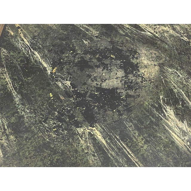 Lacquered and Gilded Coffee Table, 1940s For Sale - Image 10 of 14