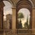 Italian Artist, Architectural Capriccio, 1660, Oil on Canvas For Sale - Image 10 of 16