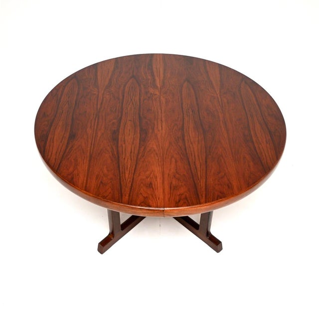 Vintage Danish Dining Table attributed to Johannes Andersen for Hans Bech, 1960 For Sale - Image 6 of 11
