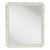 Fleur Home Carnival Gras Rectangle Mirror in Delaware Putty, 32.5x43.75 For Sale