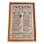 Vintage Framed Cross-Stitch 1776 Sampler For Sale