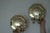 Metal Swedish Octagonal Brass Double Arm Sconces, Set of 2 For Sale - Image 7 of 18