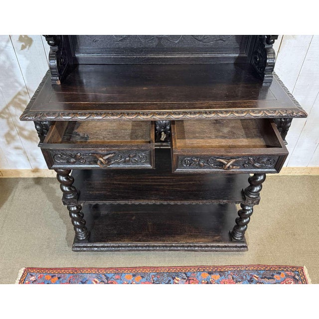 Antique Oak Sideboard, 1800s For Sale - Image 9 of 18