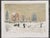 1960s Maurice Loirand Winter Lithograph For Sale - Image 4 of 4