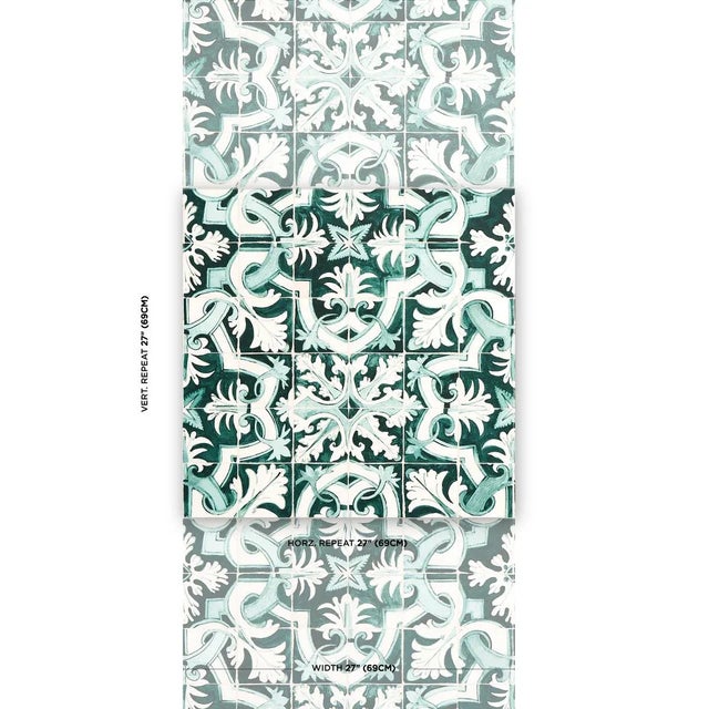 Mary McDonald was inspired by antique Portuguese tiles in her personal collection when she created Azulejos, an intricate...