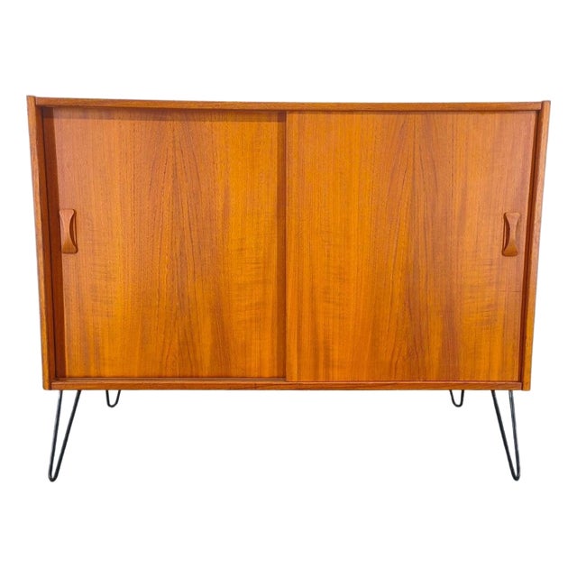 Mid-Century Danish Teak Cabinet, 1960s For Sale