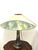 Pate De Verre Fabric Shade Table Lamp, 1950s For Sale - Image 12 of 12