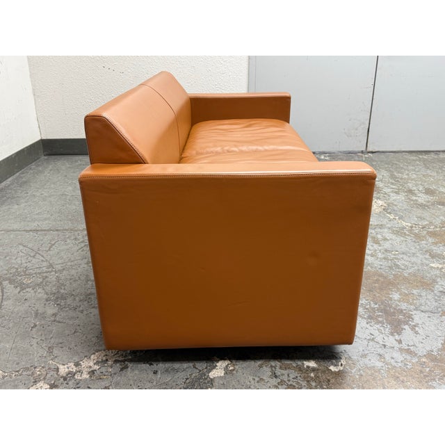 Herman Miller BassamFellows for Herman Miller Bevel Sofa For Sale - Image 4 of 12