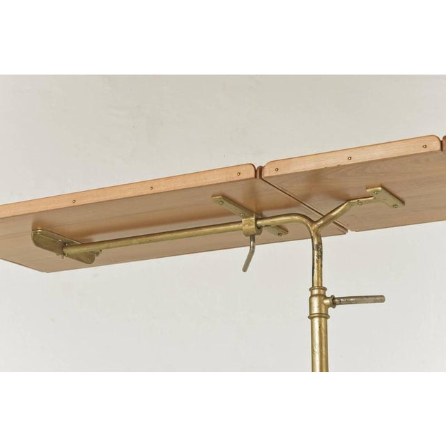 Height-Adjustable Side Table from Hausmann A.G., Switzerland, 1920s For Sale - Image 14 of 18