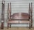 Traditional 1980s Henkel Harris Mahogany Queen Size Four Post Carved Bed Made in Virginia For Sale - Image 3 of 7